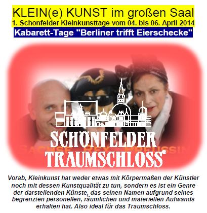 KLEIN(e) KUNST im großen Saal - Kabarett-Tage