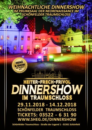 Weihnachtliche Dinnershows